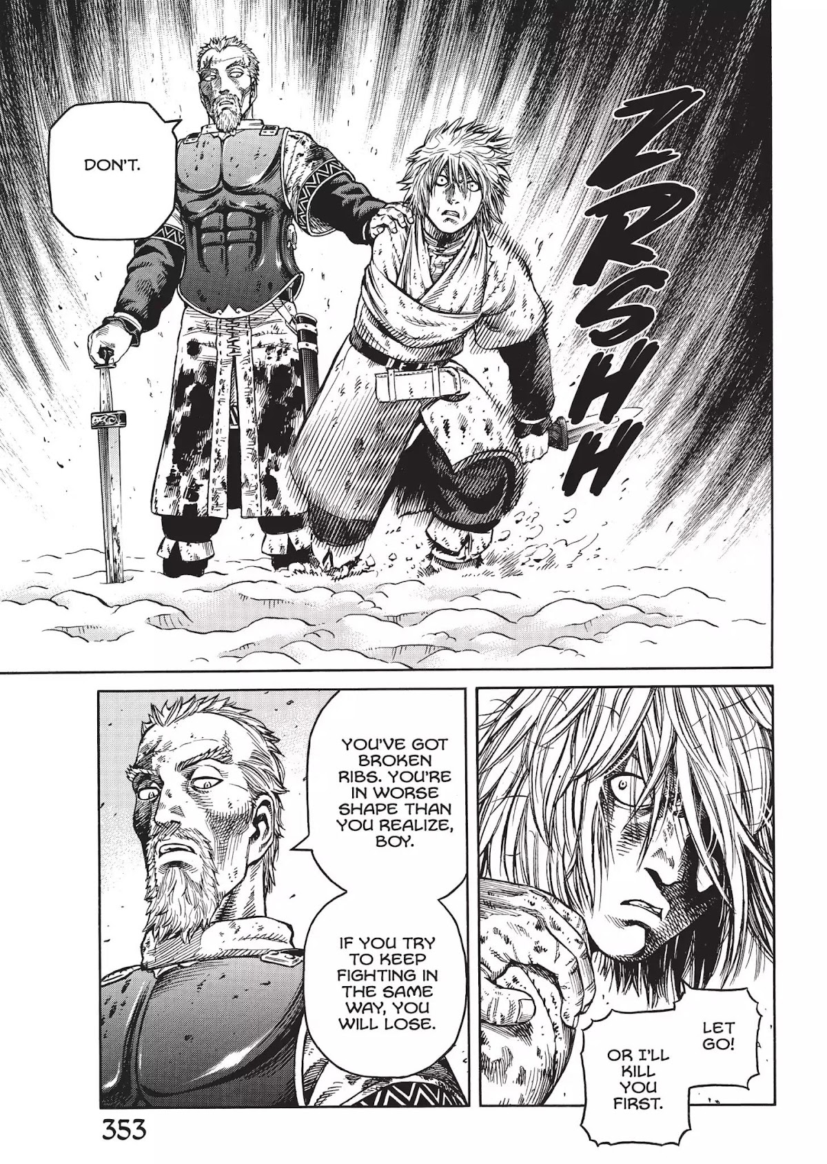 Vinland Saga manga, chapter 40, page 31 of 34
