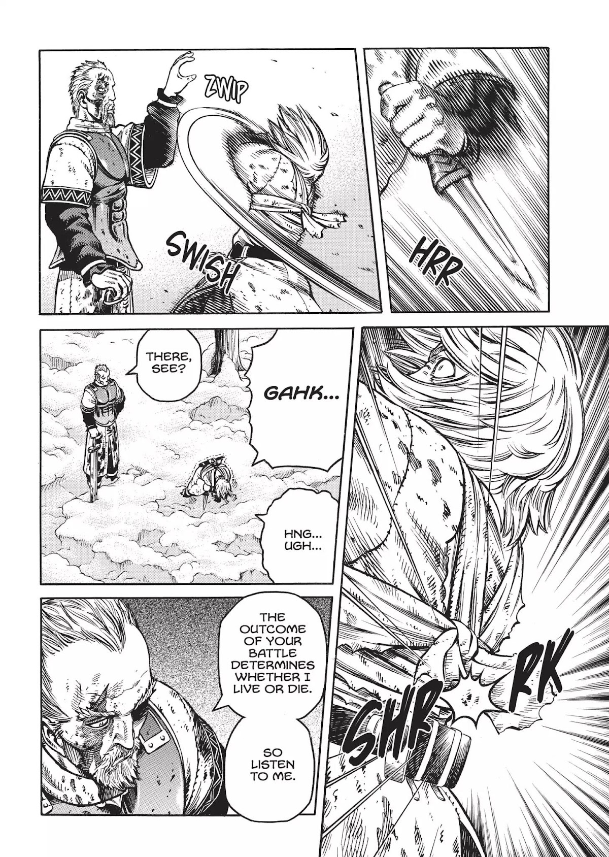 Vinland Saga manga, chapter 40, page 32 of 34
