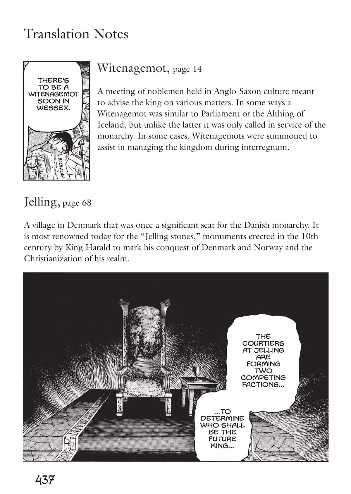 Vinland Saga Chapter 42.6 page 1 - Vol.3 Translation Notes