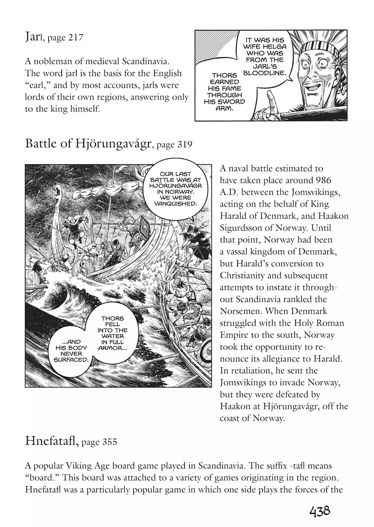 Vinland Saga Chapter 42.6 page 2 - Vol.3 Translation Notes