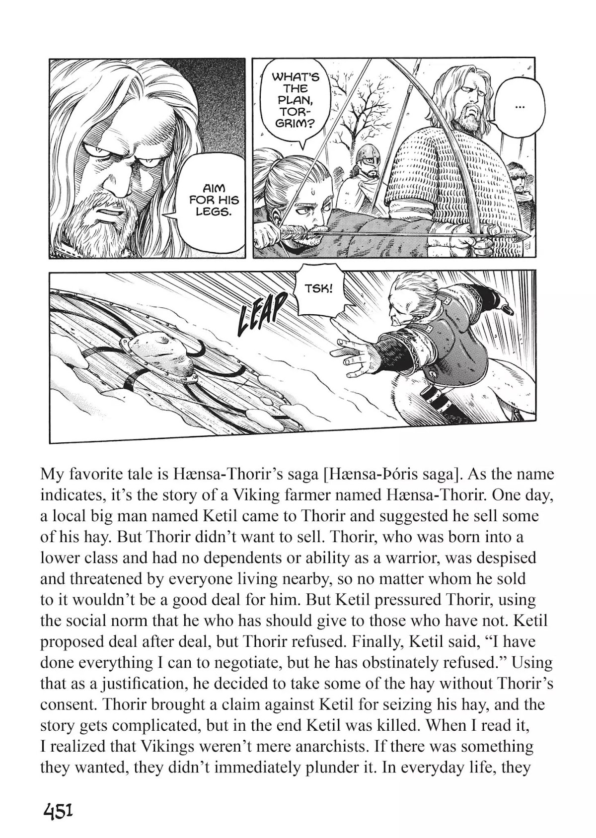 Vinland Saga Chapter 42.8 page 2 - Vol.3 Ask Yukimura