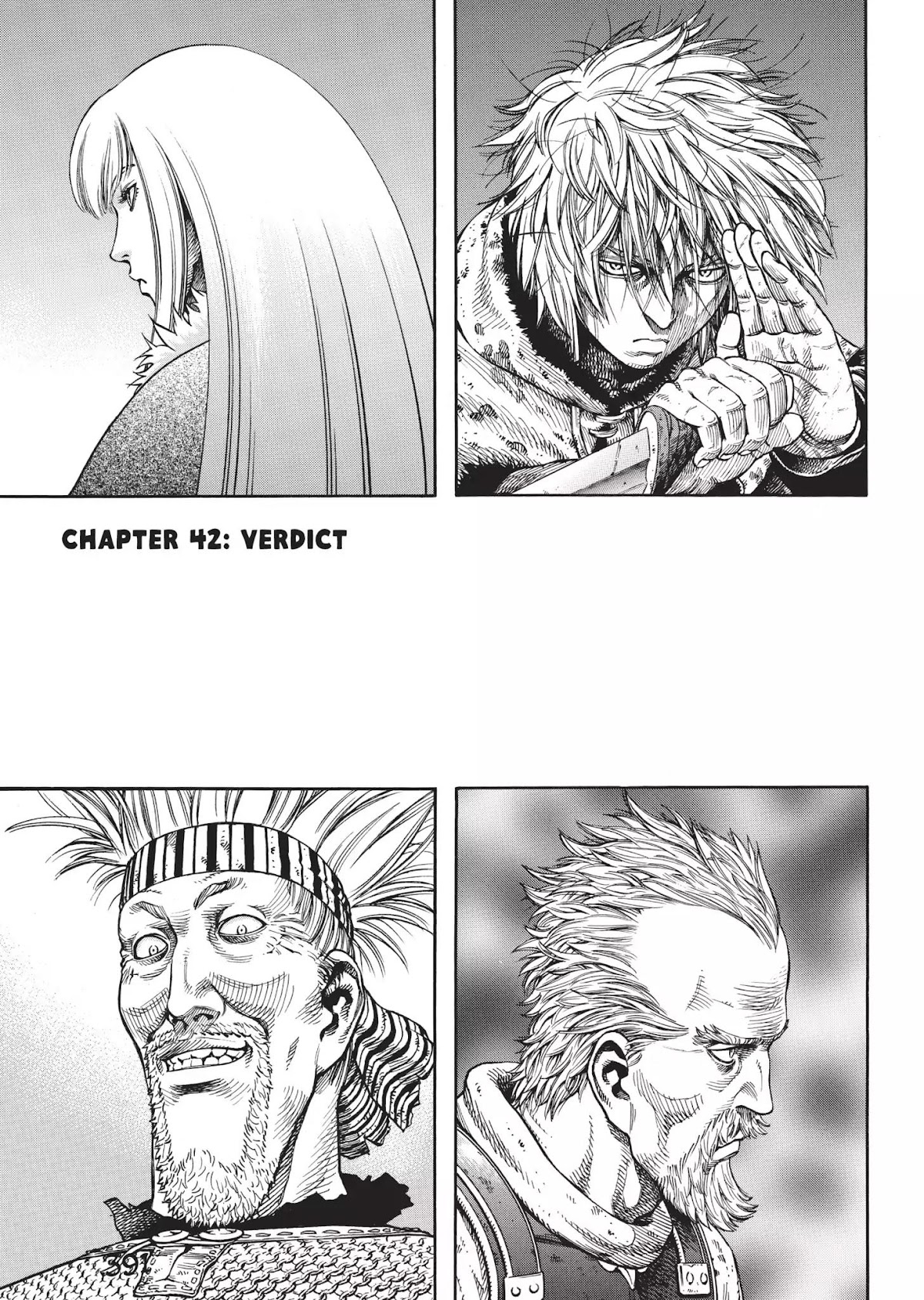 Vinland Saga Chapter 42 page 1 - Chapter 42: Verdict