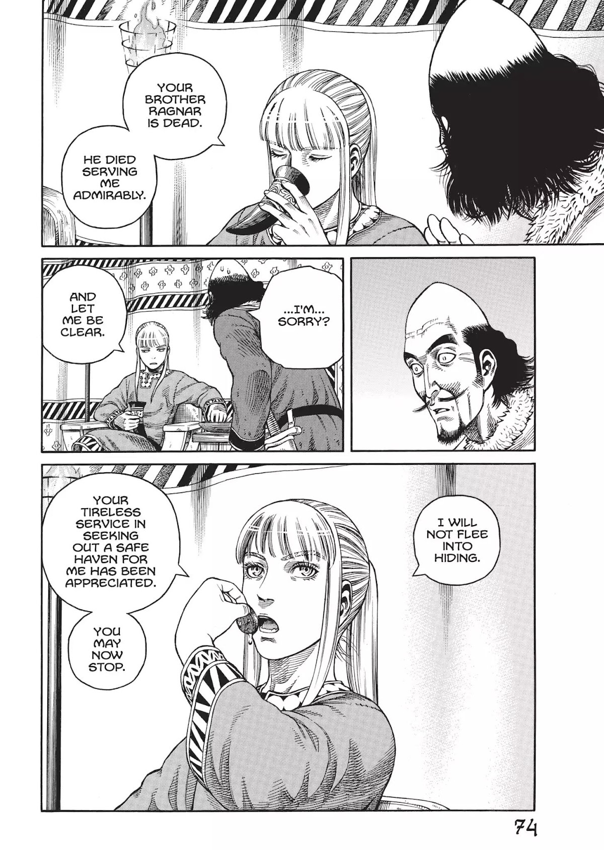 Vinland Saga Chapter 45 page 16 - Chapter 45: His Last Friend