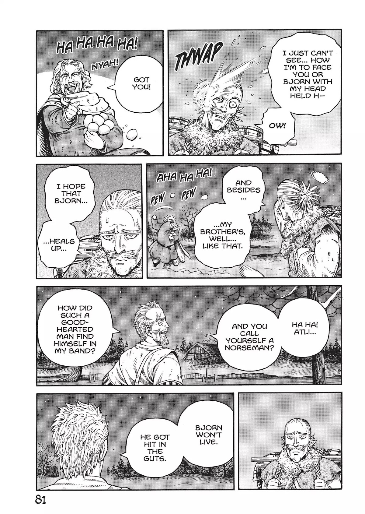Vinland Saga Chapter 45 page 23 - Chapter 45: His Last Friend