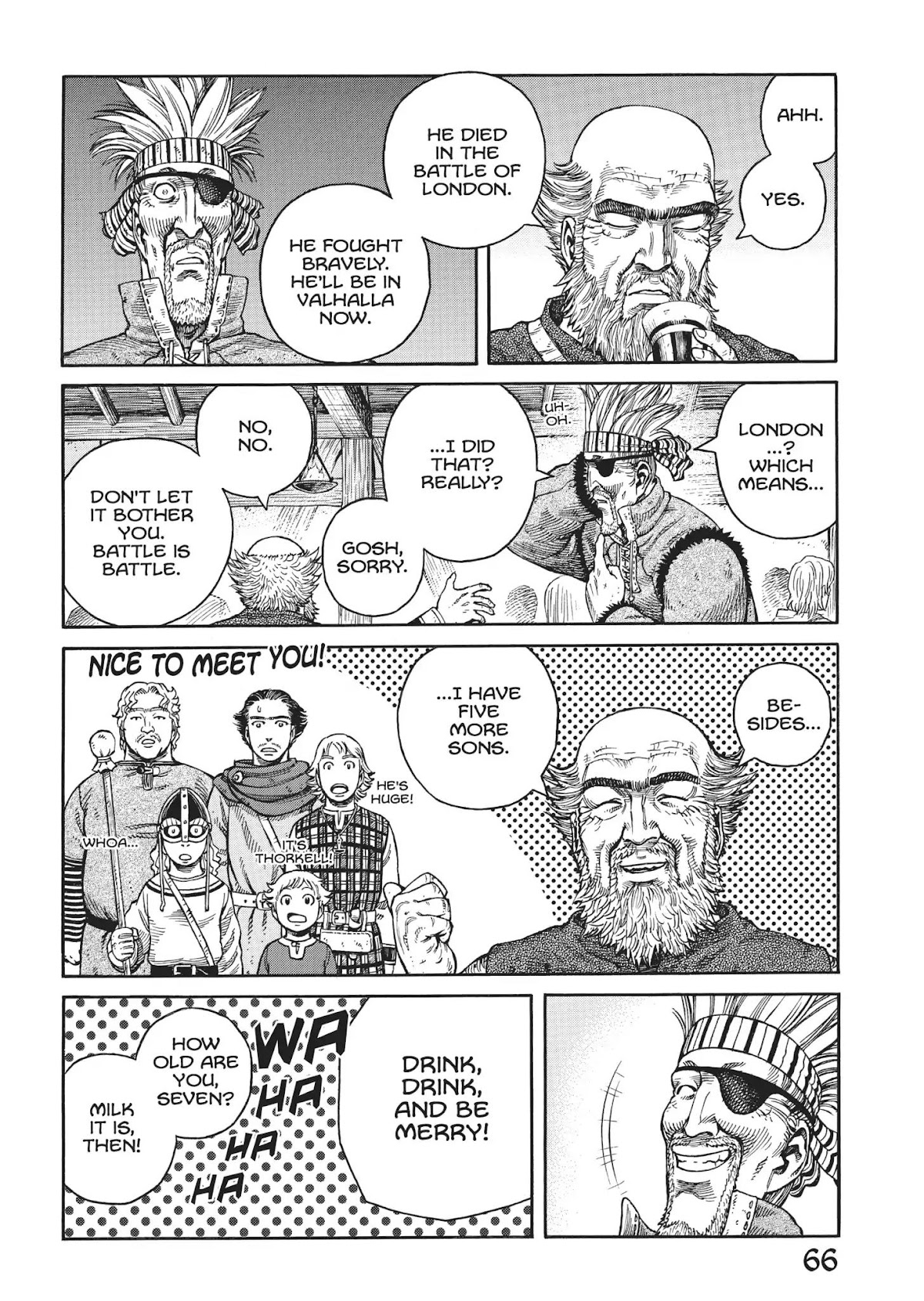 Vinland Saga Chapter 45 page 8 - Chapter 45: His Last Friend