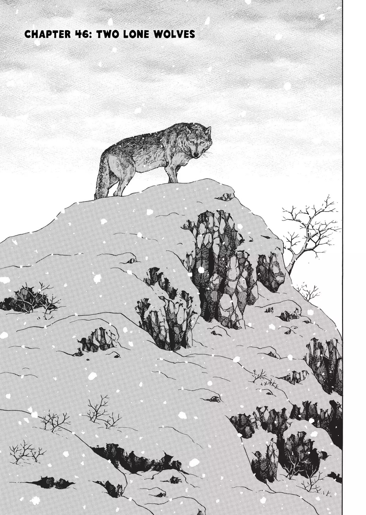 Vinland Saga Chapter 46 page 1 - Chapter 46: Two Lone Wolves