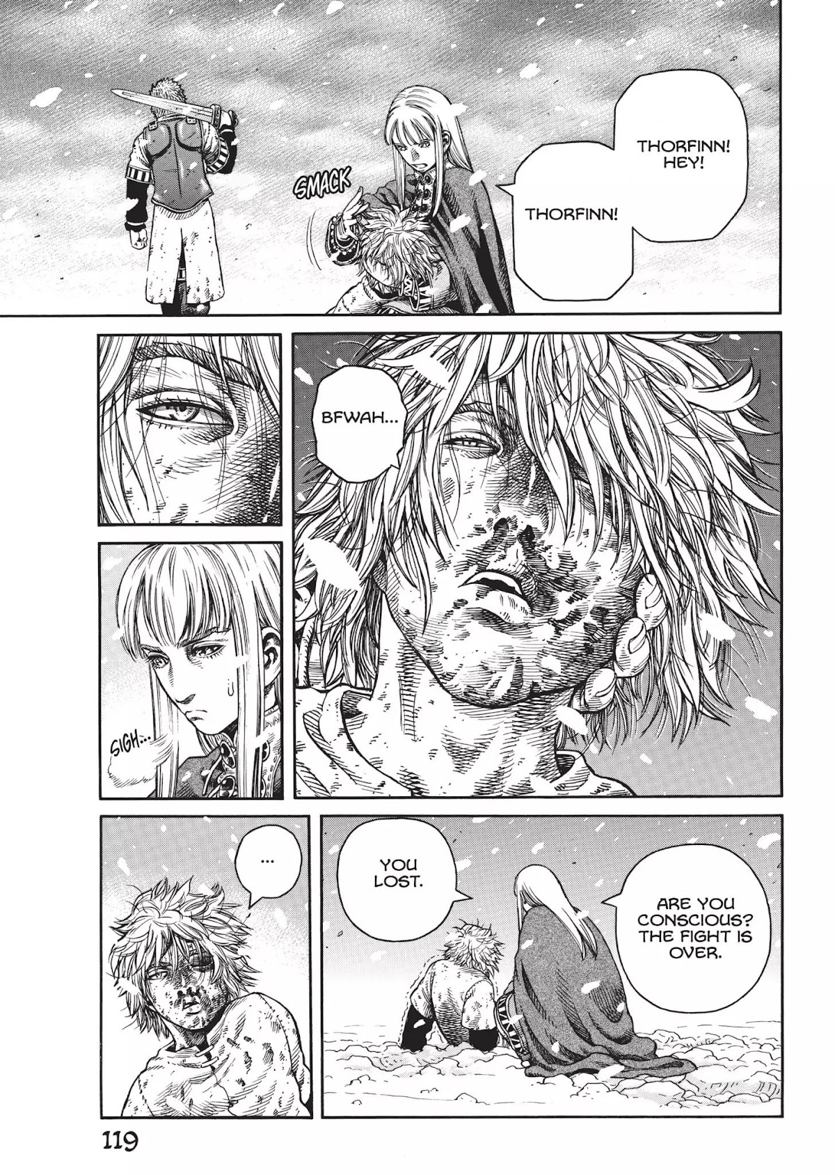 Vinland Saga Chapter 46 page 19 - Chapter 46: Two Lone Wolves