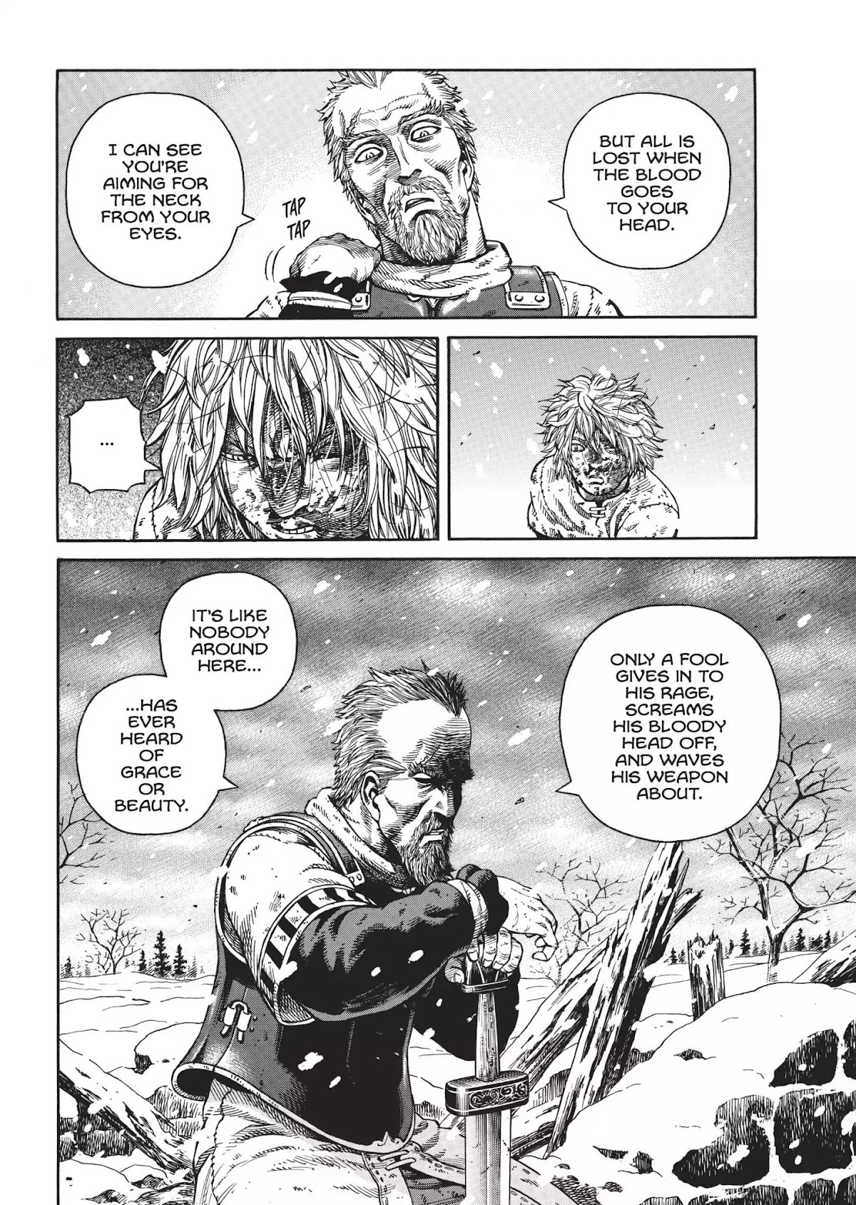Vinland Saga Chapter 46 page 22 - Chapter 46: Two Lone Wolves