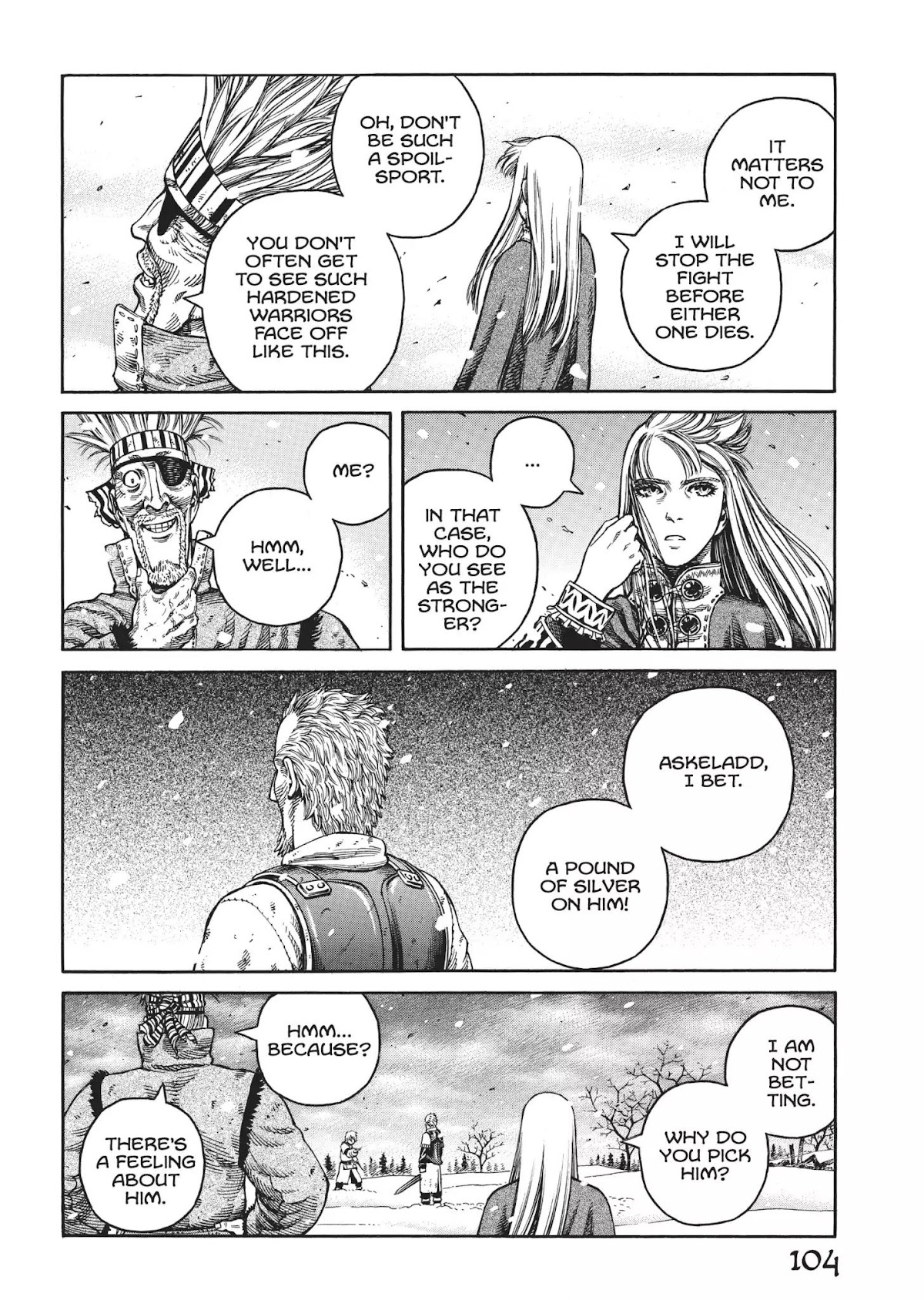 Vinland Saga Chapter 46 page 4 - Chapter 46: Two Lone Wolves