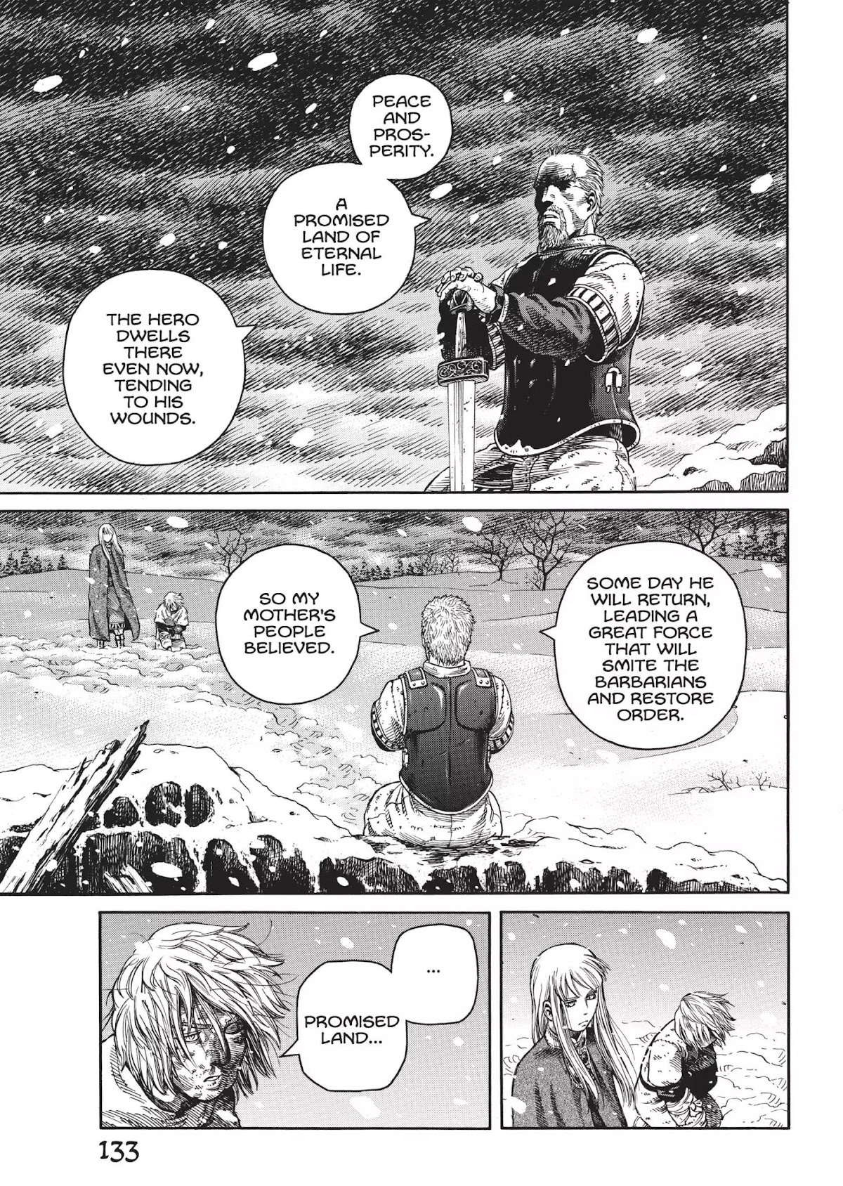 Vinland Saga Chapter 47 page 9 - Chapter 47: The Hero is Gone