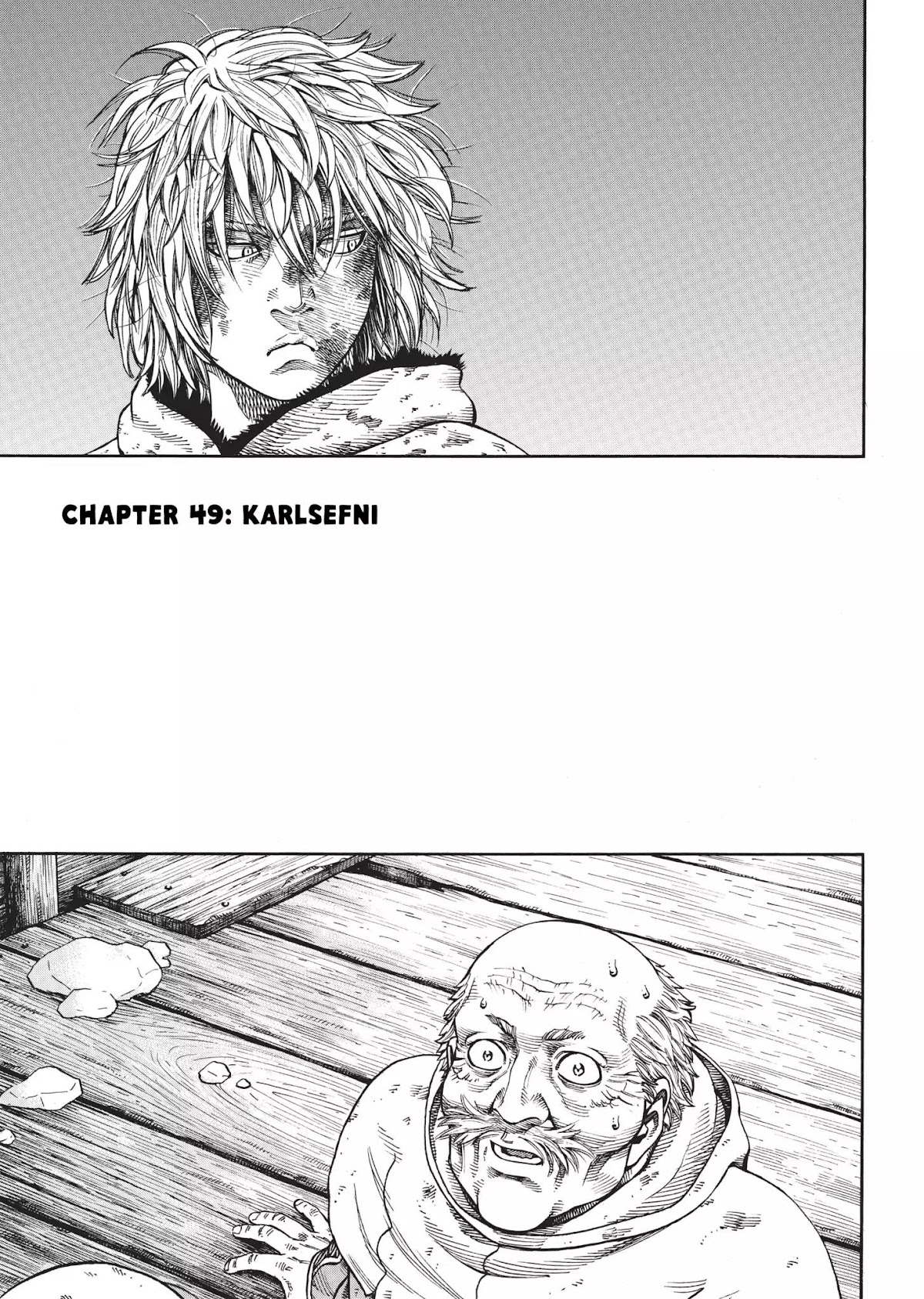 Vinland Saga manga, chapter 49, page 1 of 30