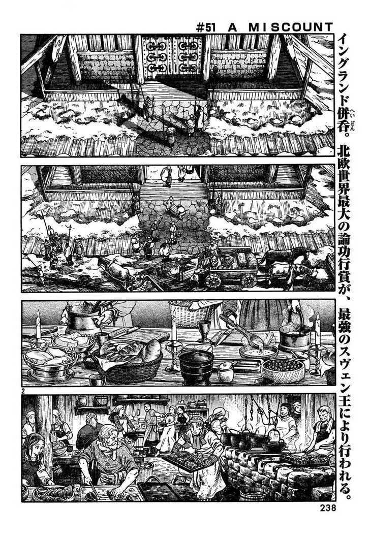 Vinland Saga manga, chapter 51, page 2 of 28