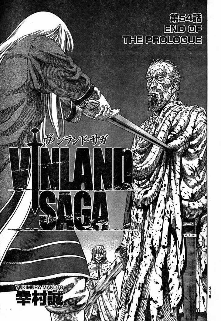 Vinland Saga manga, chapter 54, page 1 of 35
