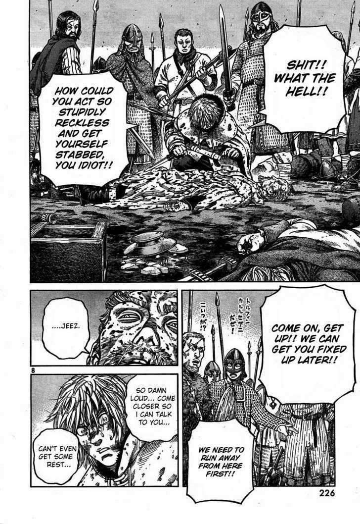 Vinland Saga manga, chapter 54, page 8 of 35