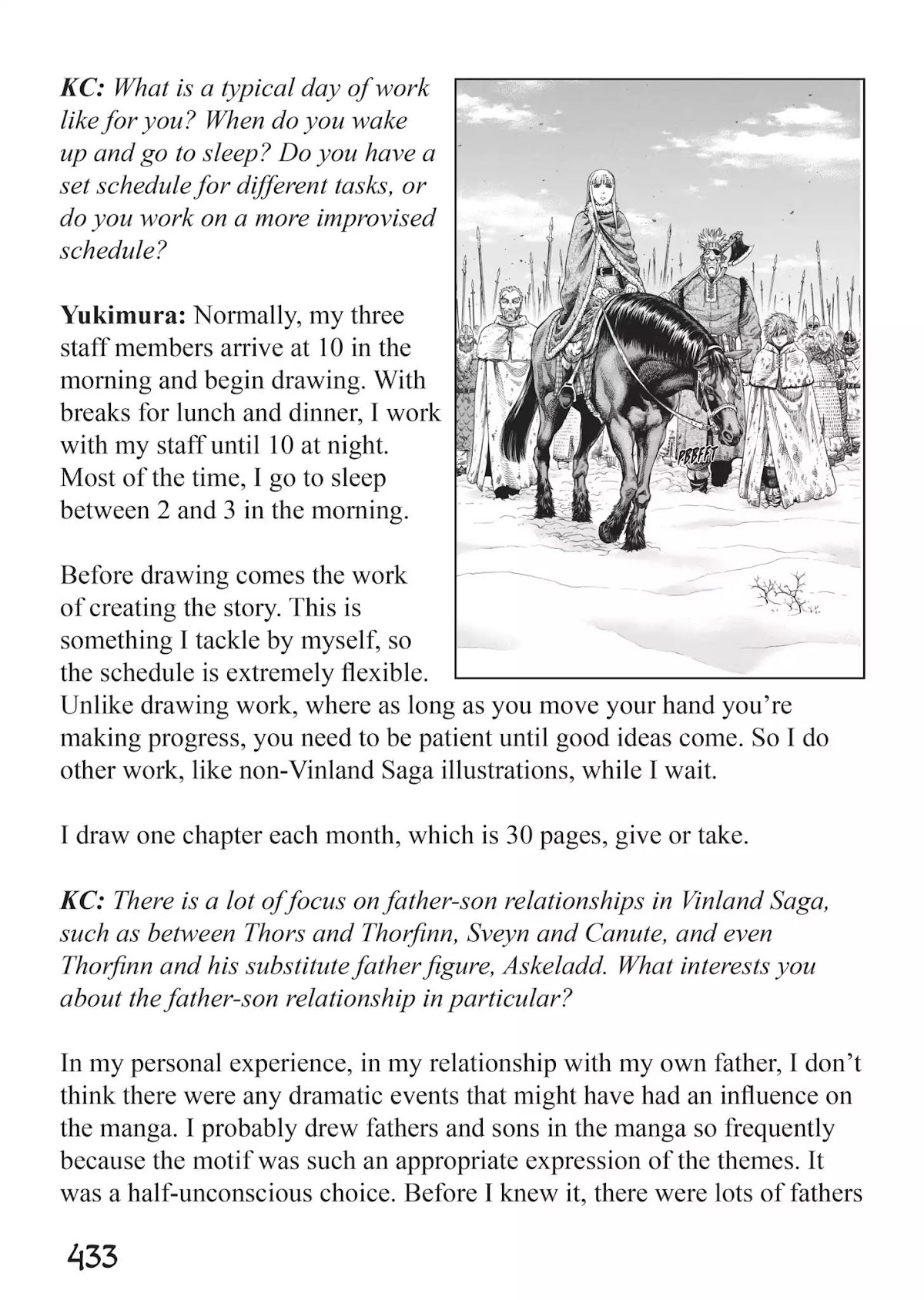 Vinland Saga Chapter 56.7 page 2 - Vol.4 Ask Yukimura
