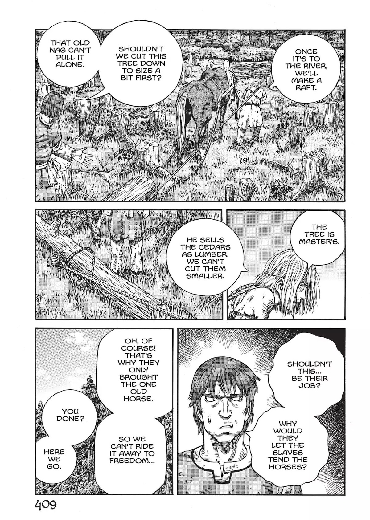 Vinland Saga Chapter 56 page 23 - Chapter 56: Ketil's Farm