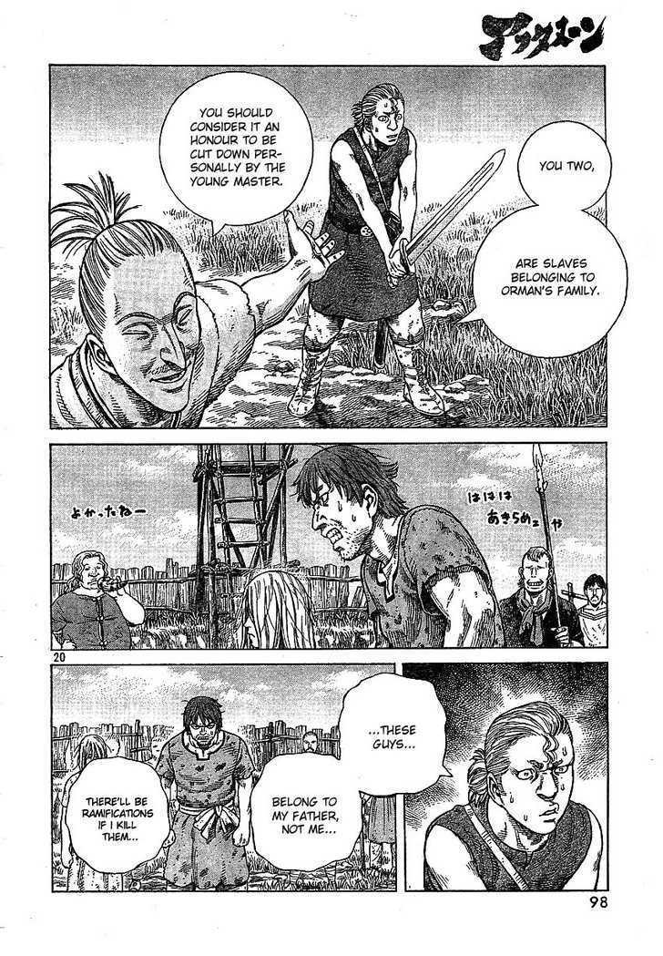 Vinland Saga Chapter 58 page 20 - Chapter 58 : A Human That Can Be Killed