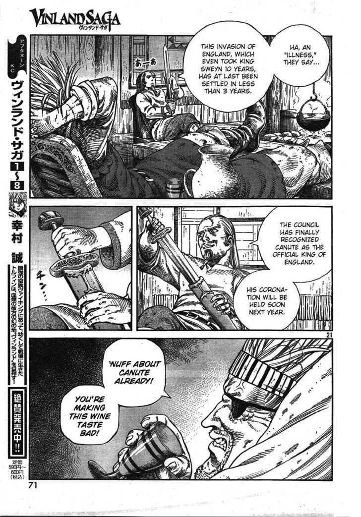 Vinland Saga Chapter 62 page 20 - Chapter 62 : Canute's Method