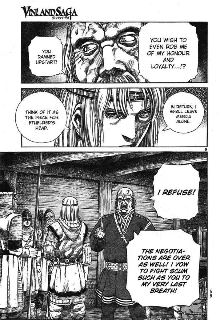 Vinland Saga Chapter 62 page 9 - Chapter 62 : Canute's Method