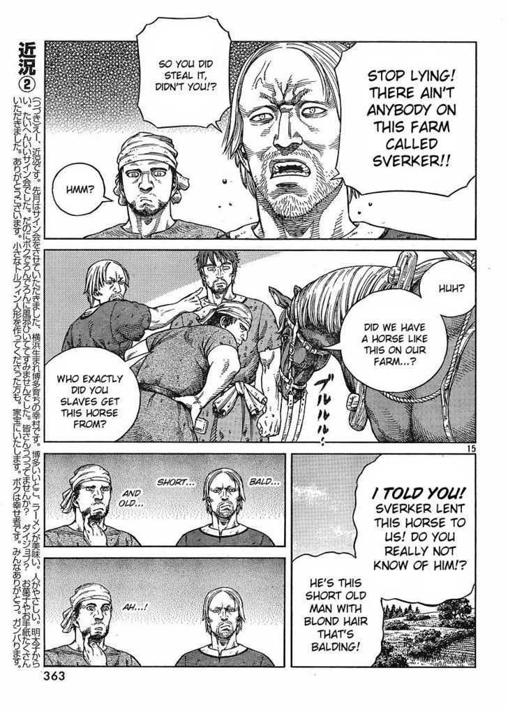 Vinland Saga Chapter 64 page 15 - Chapter 64 : Need a Horse (2)