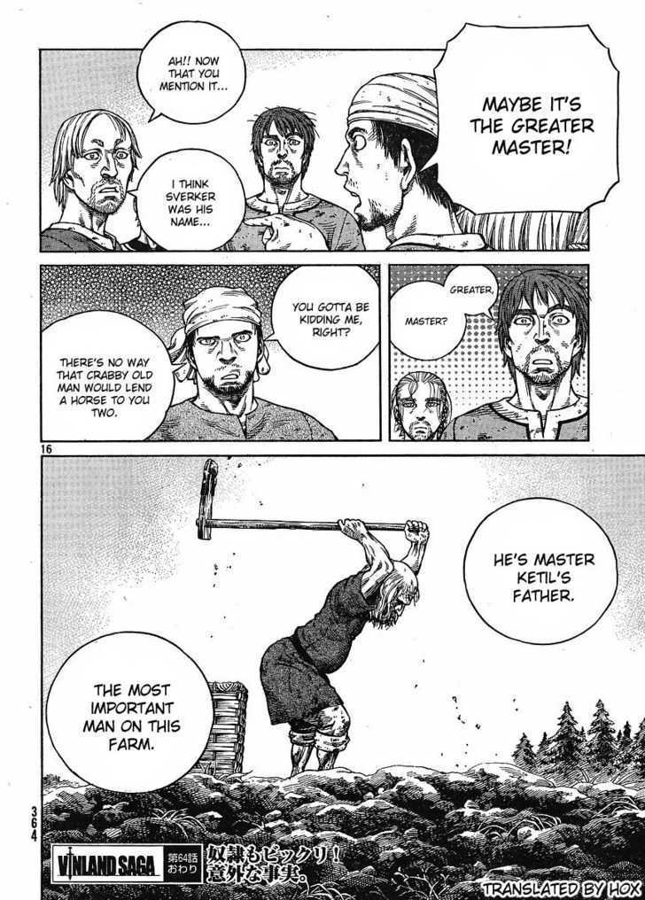 Vinland Saga Chapter 64 page 16 - Chapter 64 : Need a Horse (2)