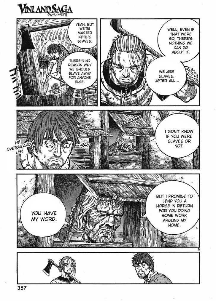 Vinland Saga Chapter 64 page 9 - Chapter 64 : Need a Horse (2)