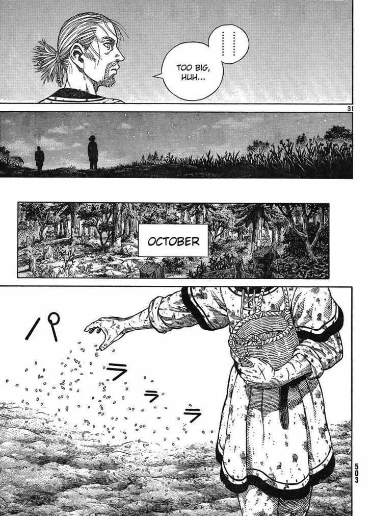 Vinland Saga manga, chapter 65, page 31 of 32