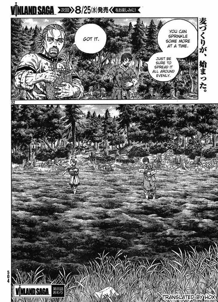 Vinland Saga manga, chapter 65, page 32 of 32