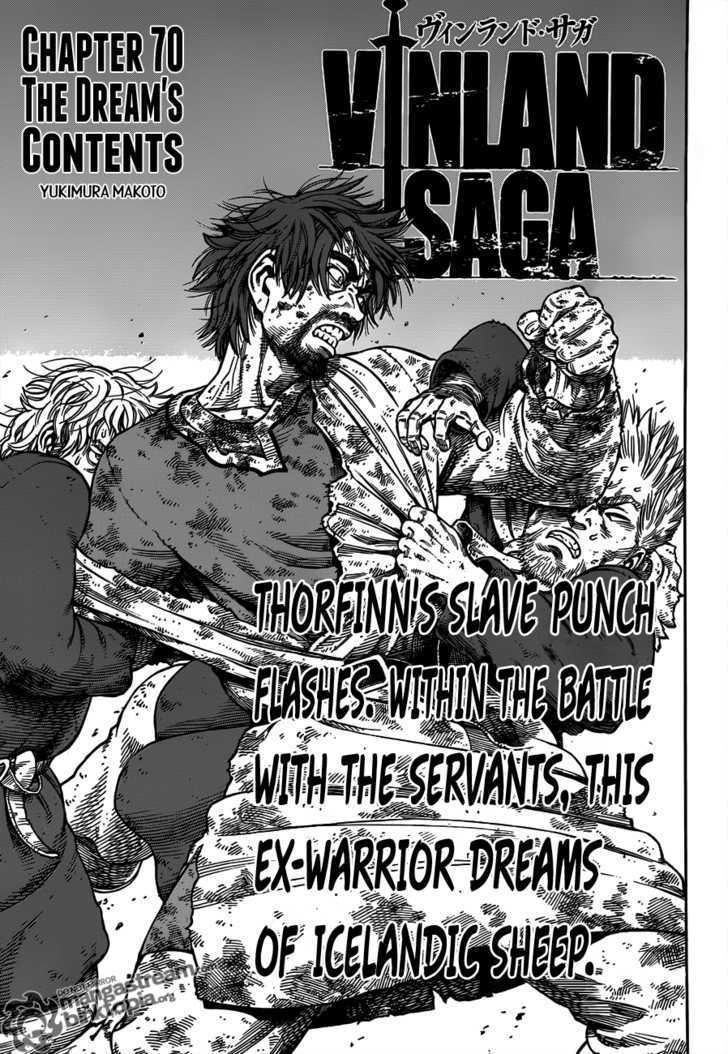 Vinland Saga Chapter 70 page 1 - Chapter 70 : The Dream's Contents
