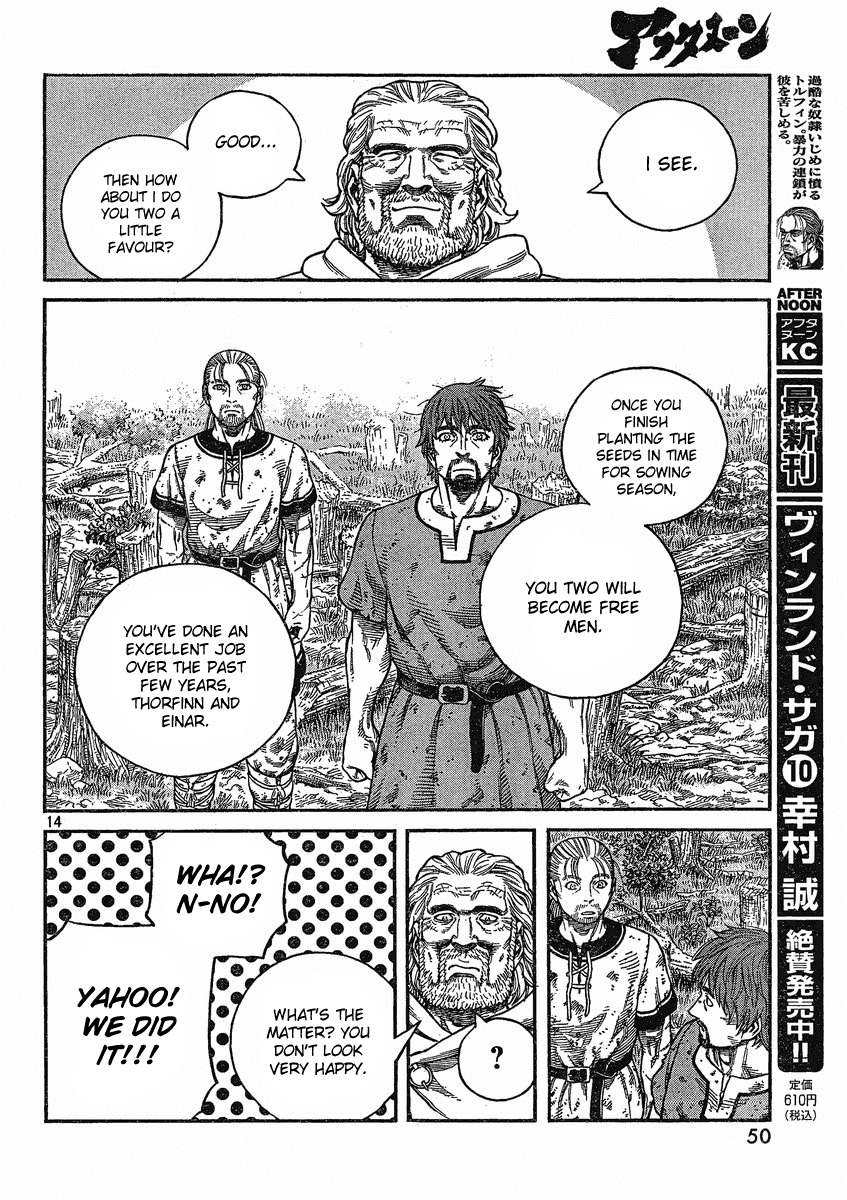 Vinland Saga Chapter 73 page 14 - Chapter 73 : When We Become Free