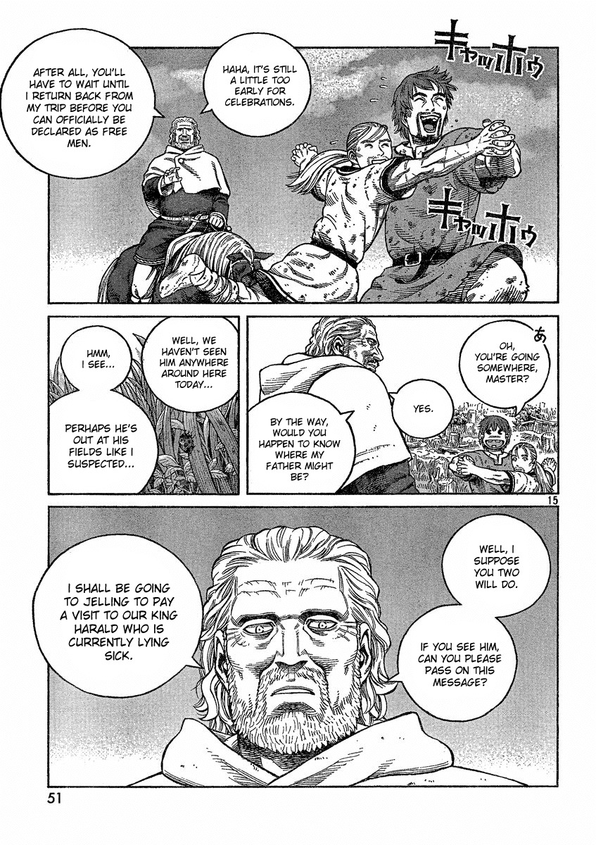 Vinland Saga Chapter 73 page 15 - Chapter 73 : When We Become Free