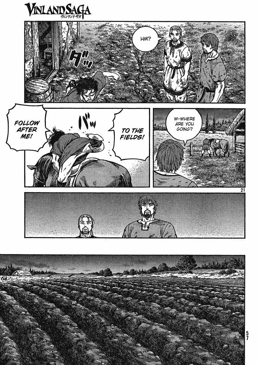Vinland Saga Chapter 73 page 21 - Chapter 73 : When We Become Free