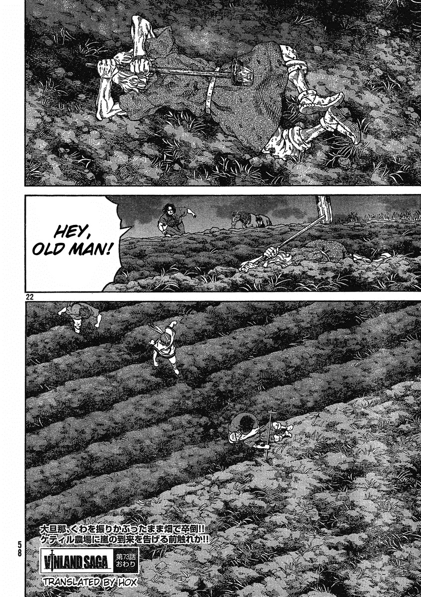 Vinland Saga Chapter 73 page 22 - Chapter 73 : When We Become Free