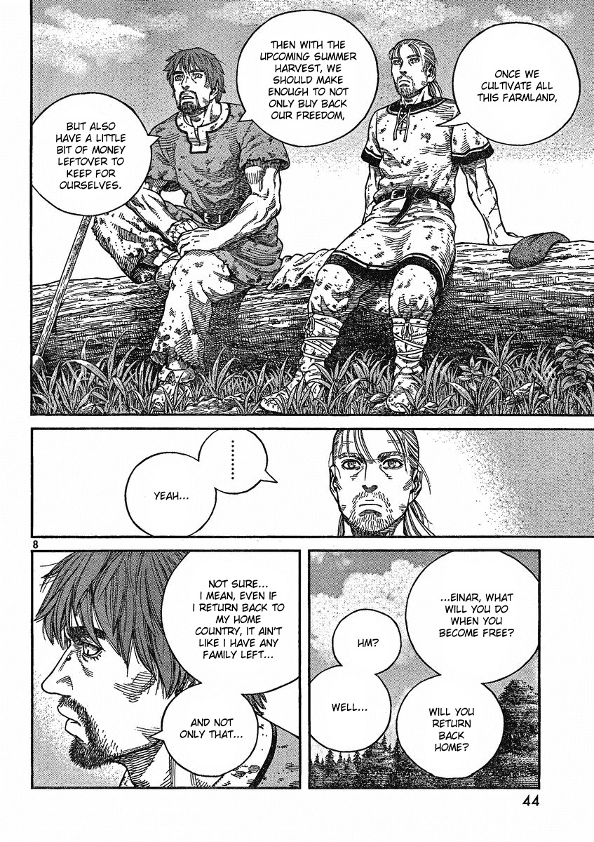 Vinland Saga Chapter 73 page 8 - Chapter 73 : When We Become Free
