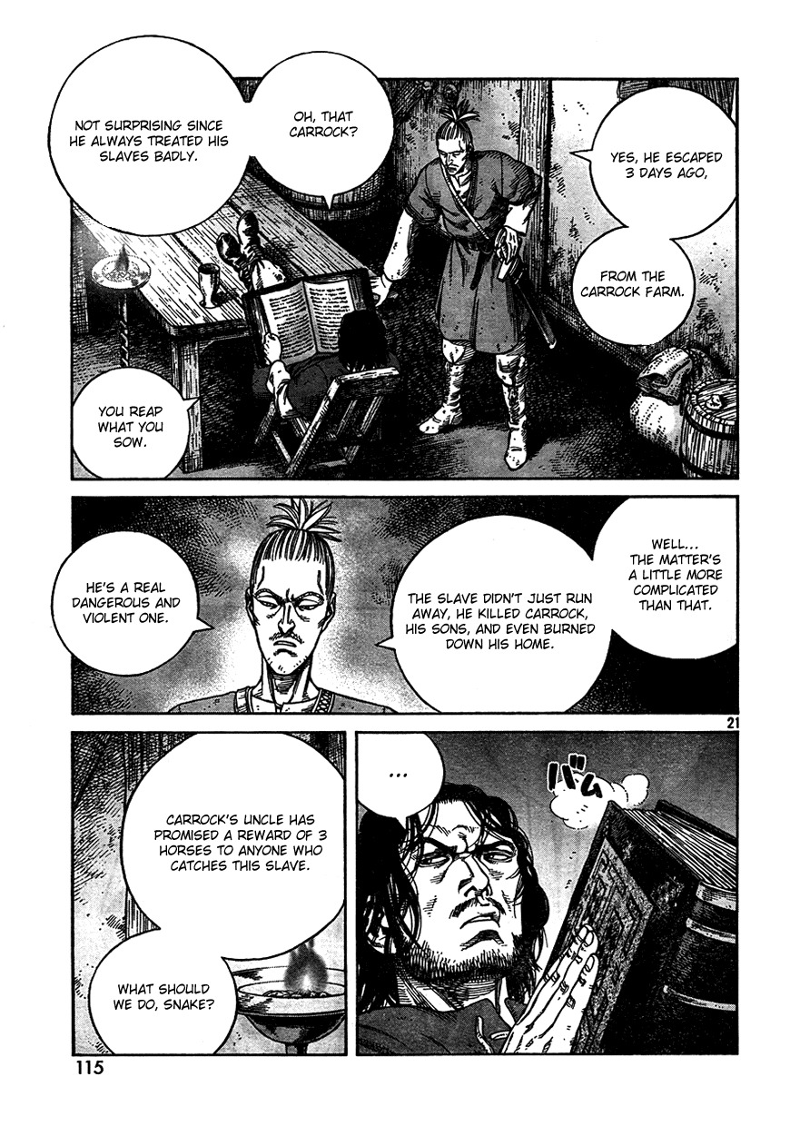 Vinland Saga Chapter 74 page 21 - Chapter 74 : Escaped Slave