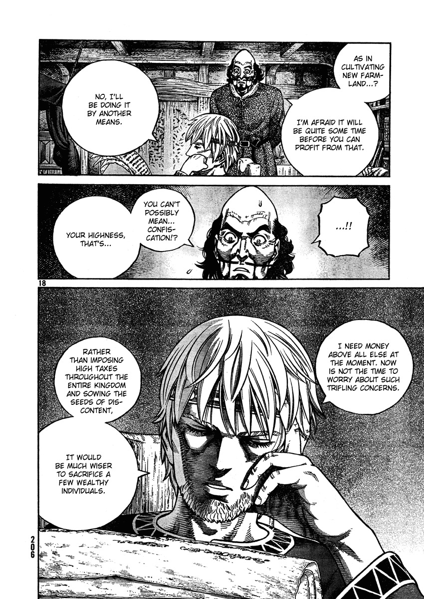 Vinland Saga Chapter 75 page 18 - Chapter 75 : A King and His Sword