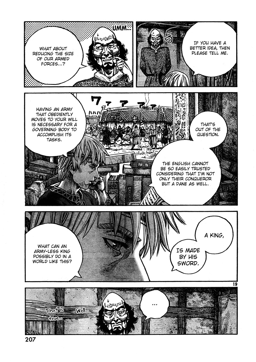 Vinland Saga Chapter 75 page 19 - Chapter 75 : A King and His Sword