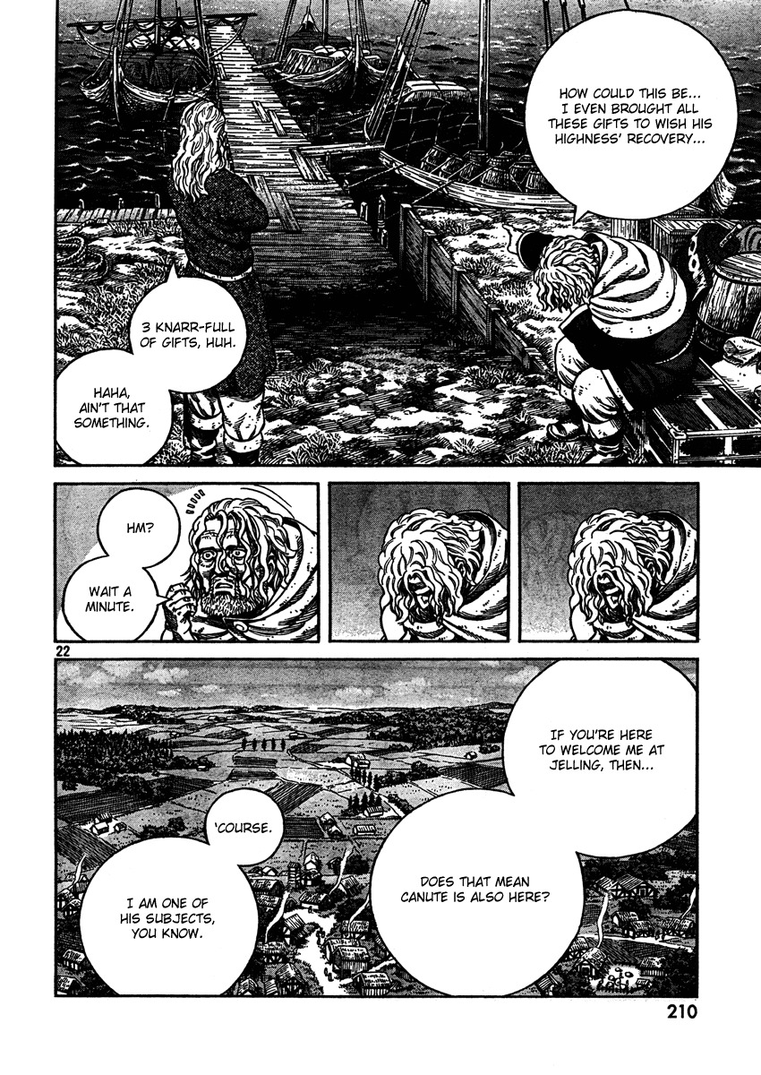 Vinland Saga Chapter 75 page 22 - Chapter 75 : A King and His Sword
