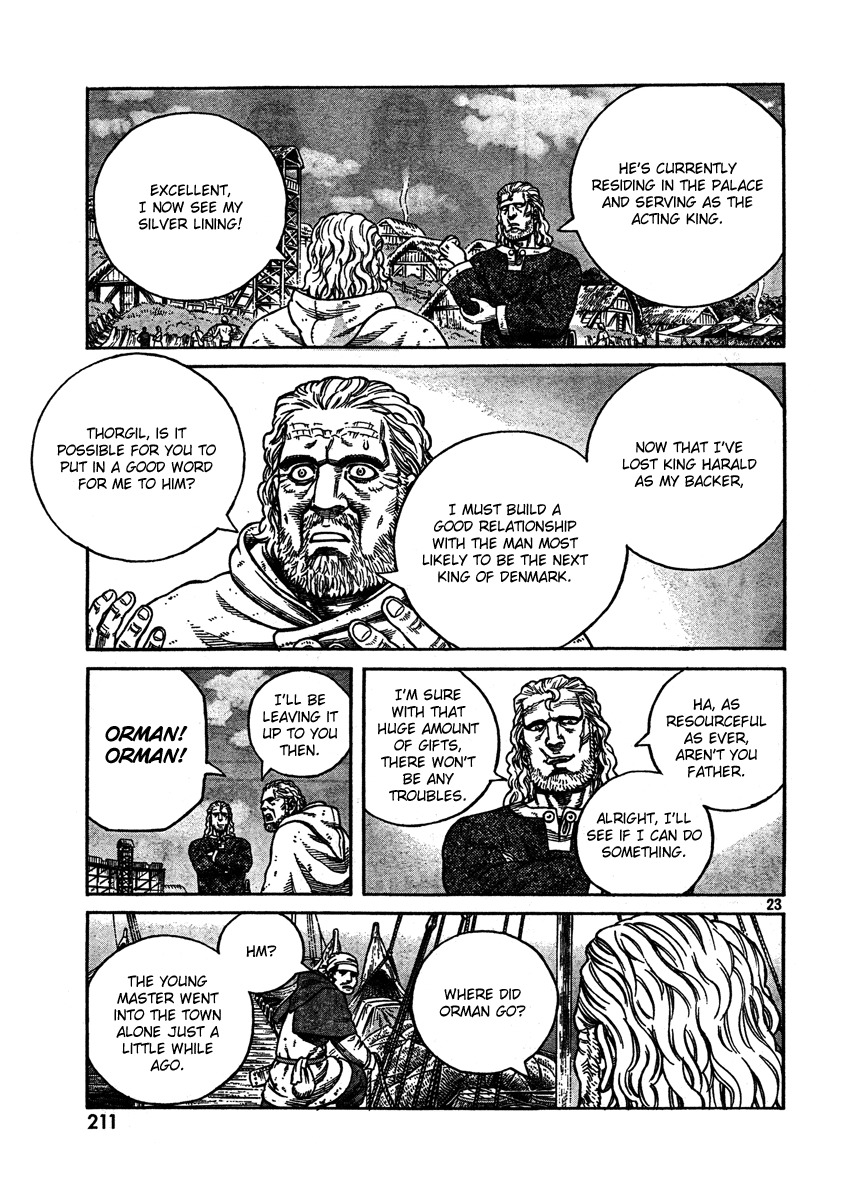 Vinland Saga Chapter 75 page 23 - Chapter 75 : A King and His Sword
