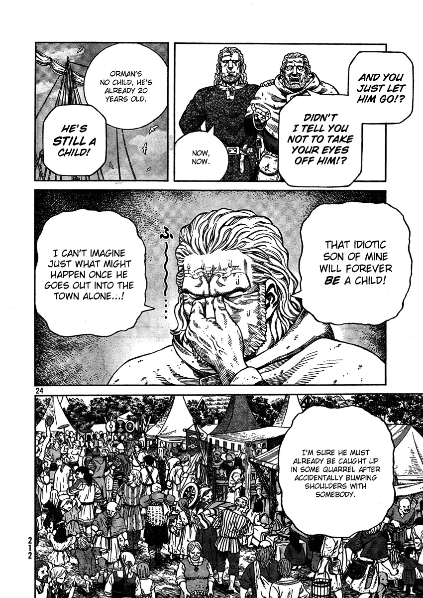 Vinland Saga Chapter 75 page 24 - Chapter 75 : A King and His Sword