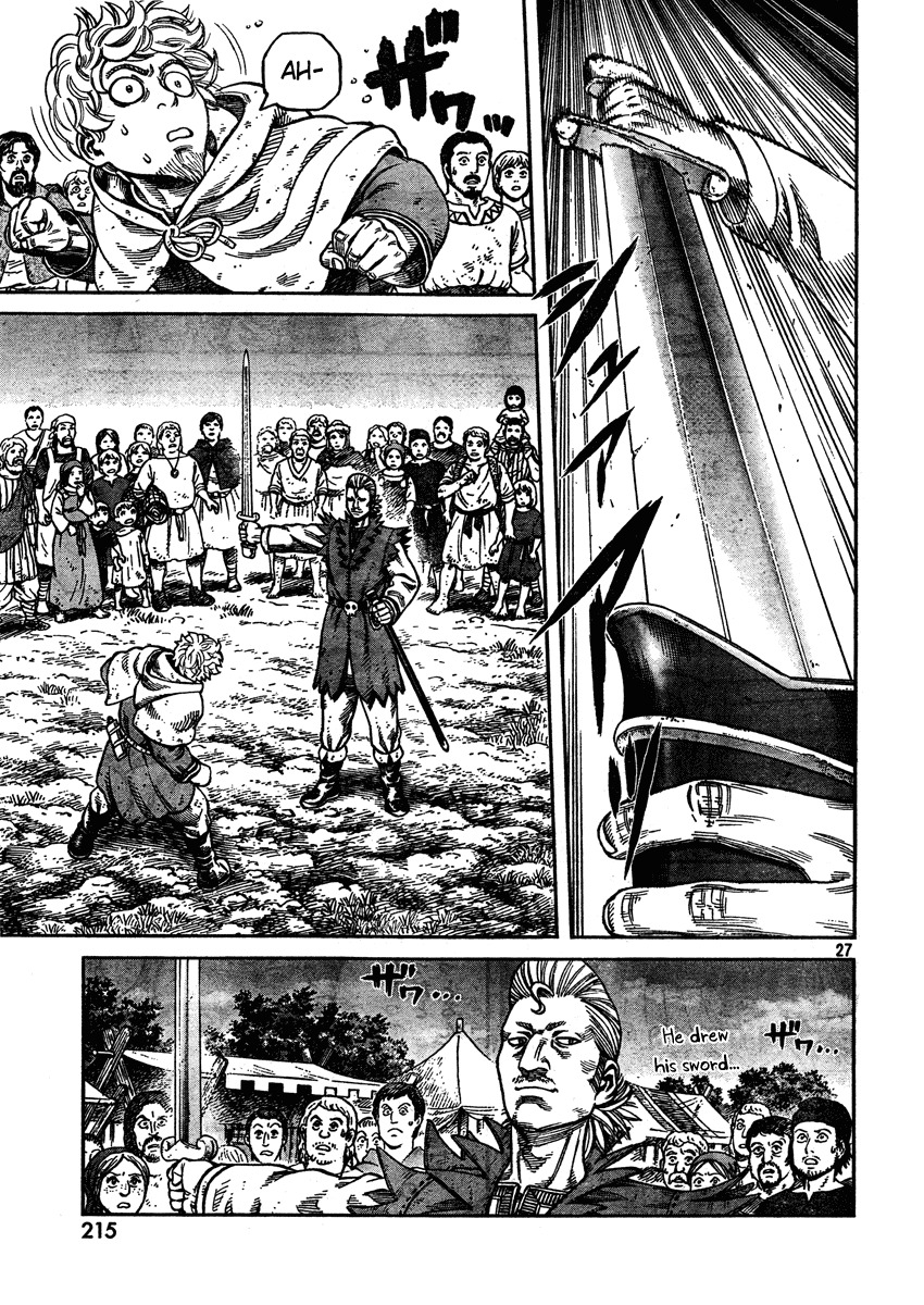 Vinland Saga Chapter 75 page 27 - Chapter 75 : A King and His Sword