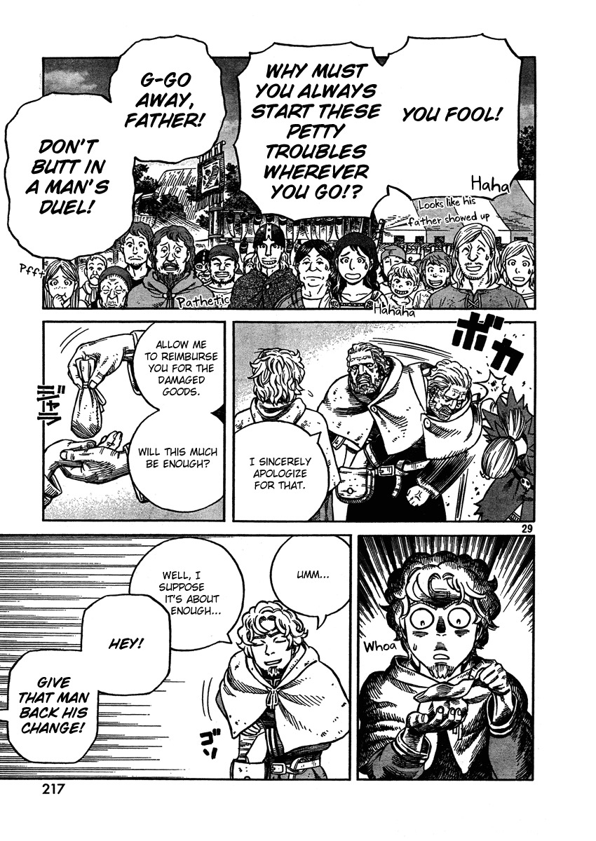 Vinland Saga Chapter 75 page 29 - Chapter 75 : A King and His Sword