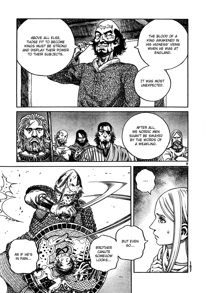Vinland Saga Chapter 75 page 9 - Chapter 75 : A King and His Sword