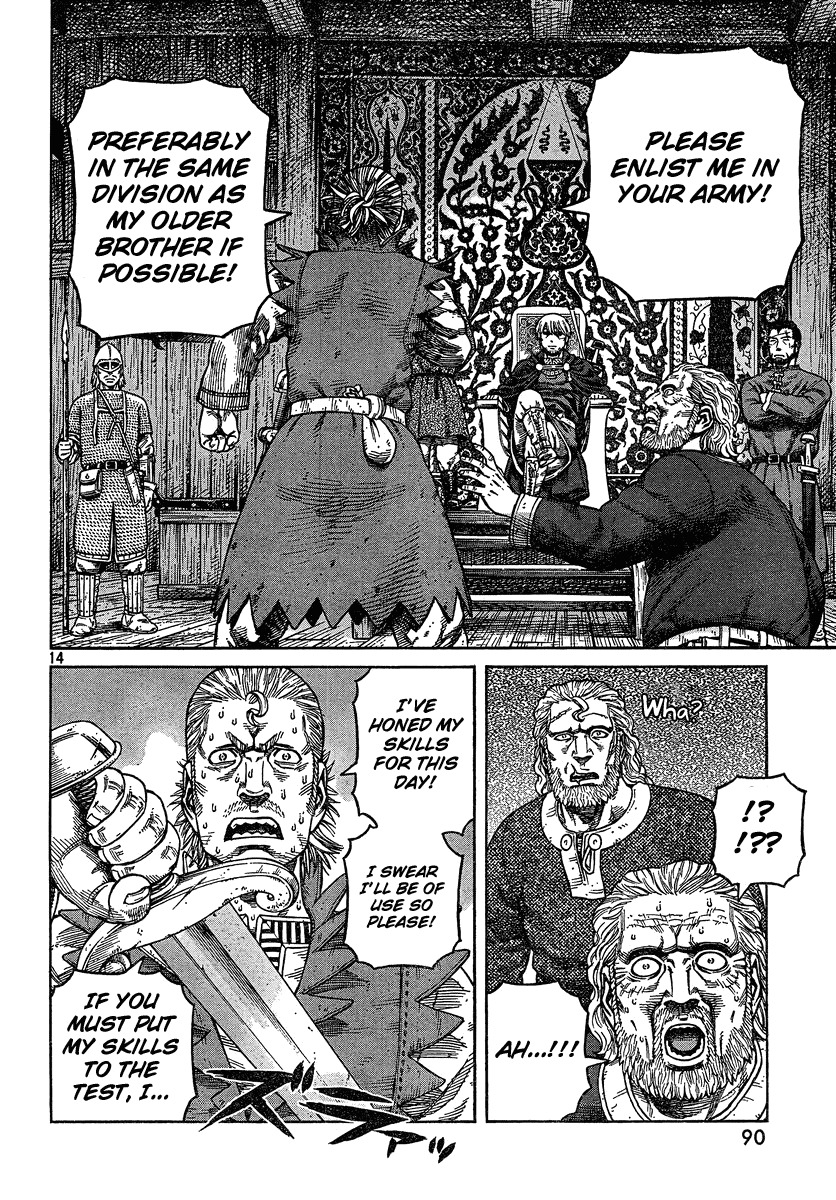 Vinland Saga Chapter 76 page 14 - Chapter 76 : Orman's Performance