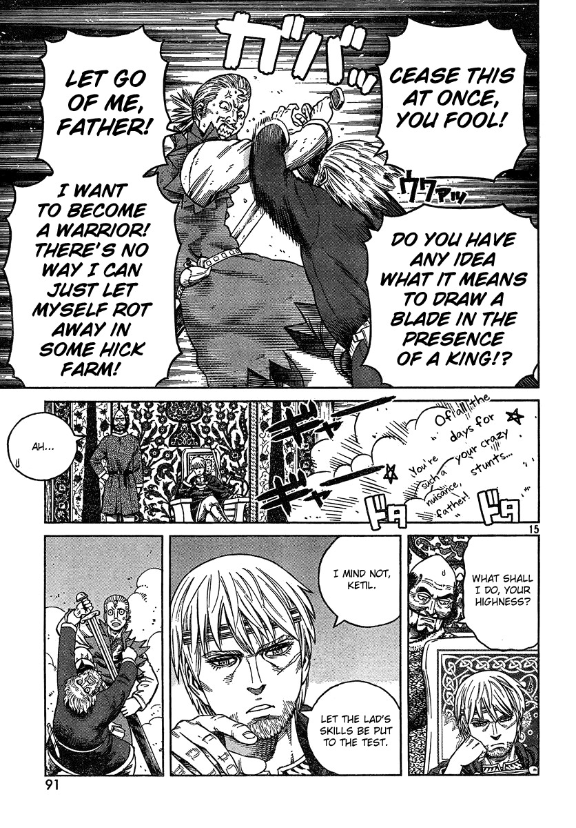 Vinland Saga Chapter 76 page 15 - Chapter 76 : Orman's Performance