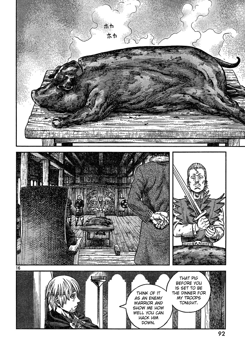 Vinland Saga Chapter 76 page 16 - Chapter 76 : Orman's Performance
