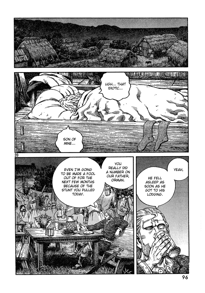 Vinland Saga Chapter 76 page 20 - Chapter 76 : Orman's Performance
