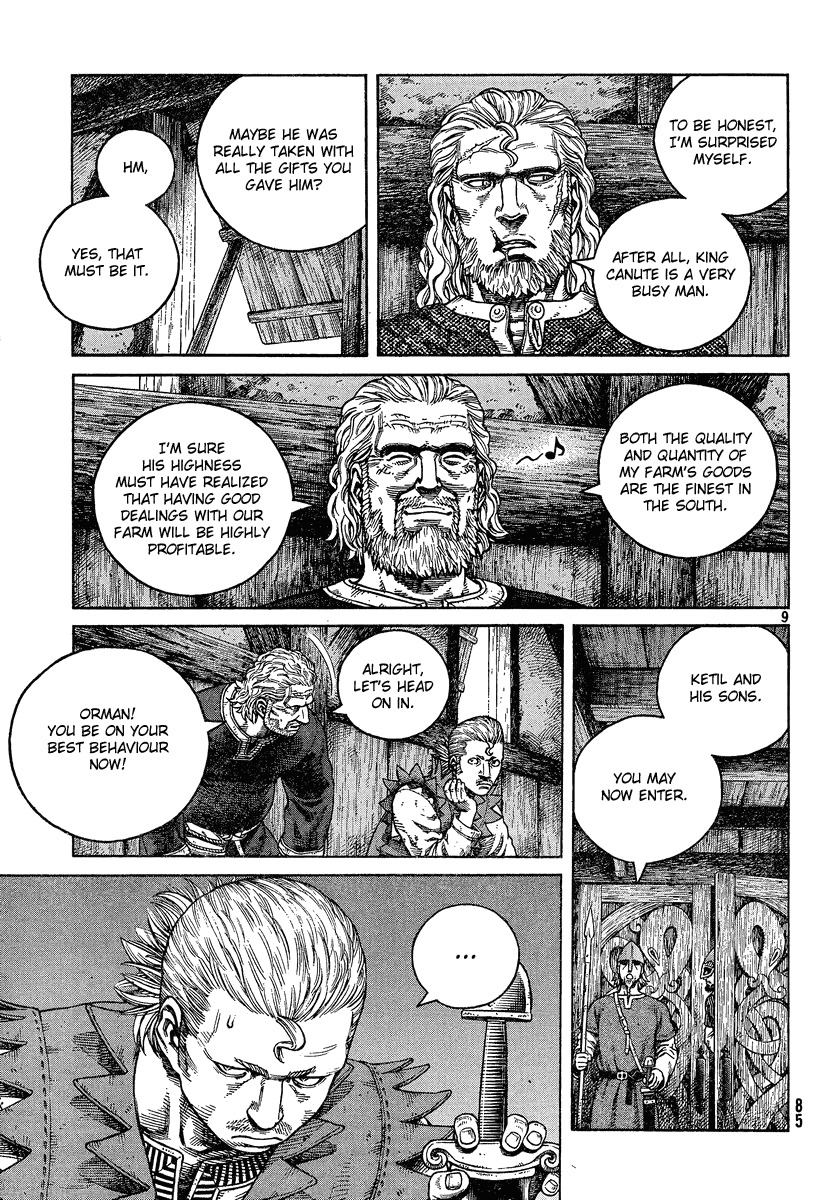 Vinland Saga Chapter 76 page 9 - Chapter 76 : Orman's Performance