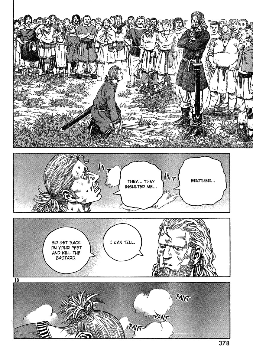 Vinland Saga Chapter 77 page 18 - Chapter 77 : Insult
