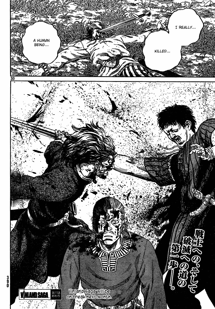 Vinland Saga Chapter 77 page 30 - Chapter 77 : Insult